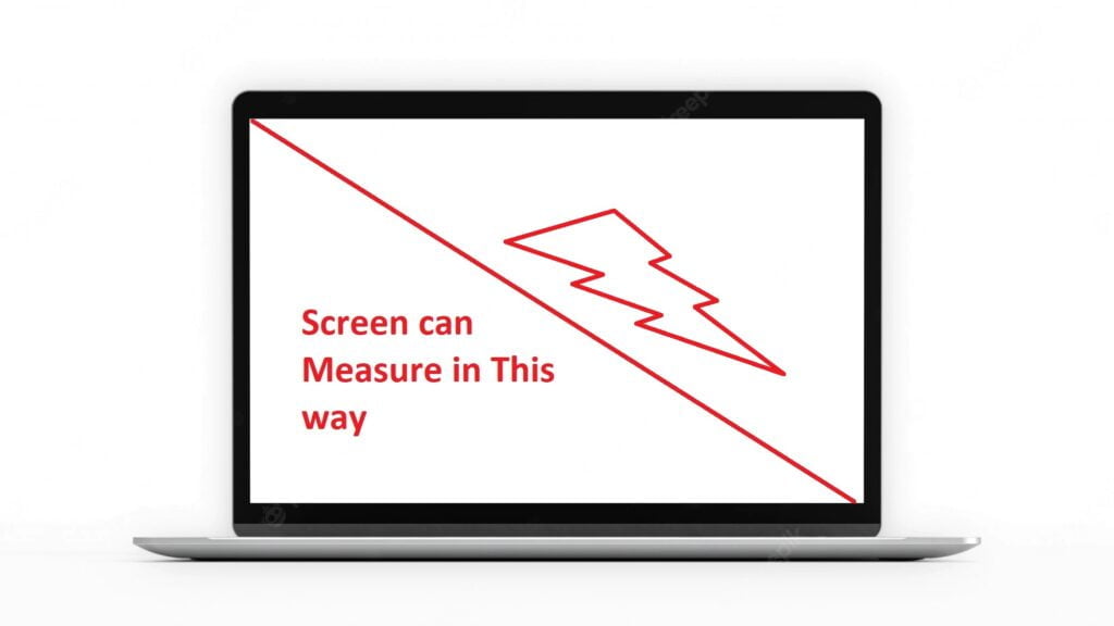 How to Measure laptop screen Size. 4jpg