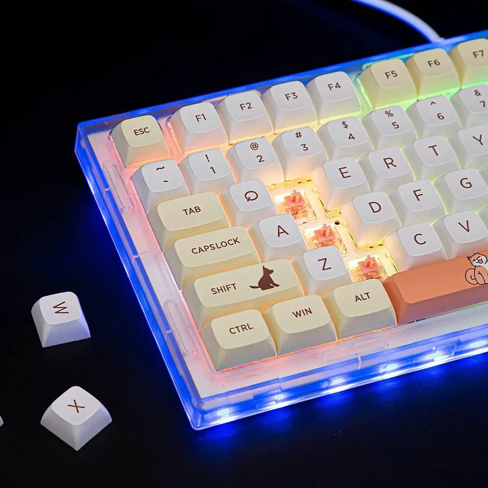 What are Custom keycaps