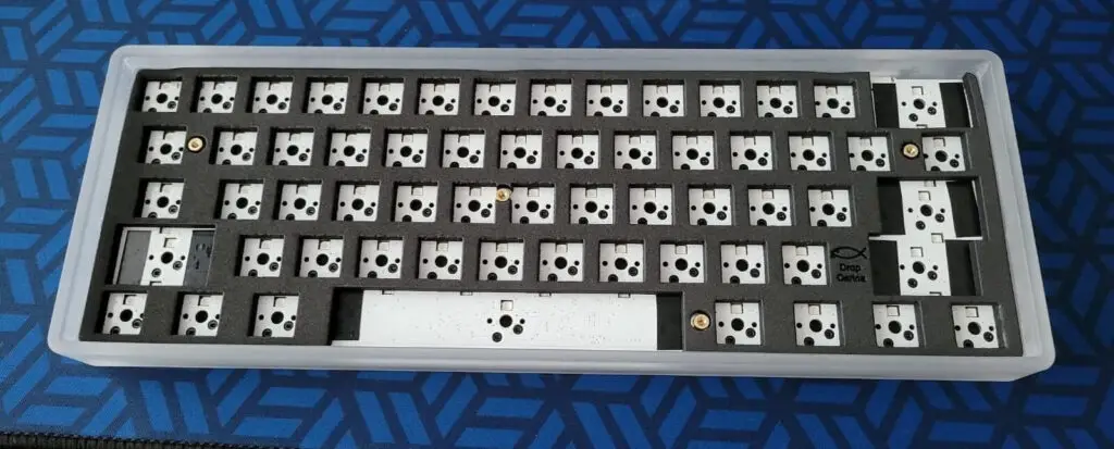 Aluminum plate of keyboard 2